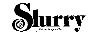 SLURRY WITH THE FRINGE ON TOP