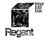 REGENT KLEAR FOLD BOX