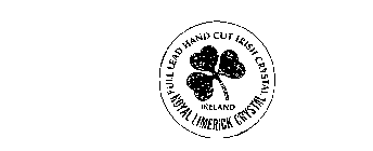ROYAL LIMERICK CRYSTAL FULL LEAD HANDCUT IRISH CRYSTAL IRELAND