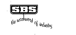 SBS THE WASHWORD OF INDUSTRY
