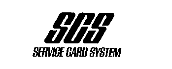 SCS SERVICE CARD SYSTEM