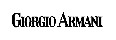 GIORGIO ARMANI