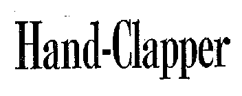 HAND-CLAPPER