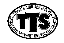 TTS TRUCK & TIRE SERVICE INC.  24 HR. ROAD SERVICE EMERGENCY REPAIRS