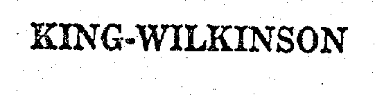 KING-WILKINSON