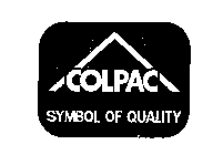 COLPAC SYMBOL OF QUALITY 
