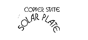 COPPER STATE SOLAR PLATE