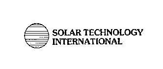 SOLAR TECHNOLOGY INTERNATIONAL