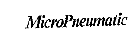 MICROPNEUMATIC
