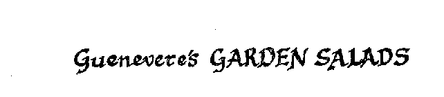 GUENEVERE'S GARDEN SALADS