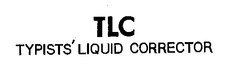 TLC TYPISTS' LIQUID CORRECTOR