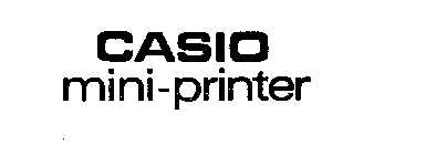 CASIO MINI-PRINTER