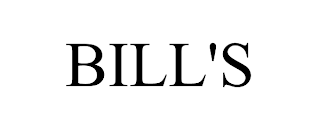 BILL'S