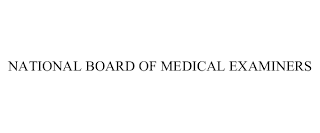 NATIONAL BOARD OF MEDICAL EXAMINERS