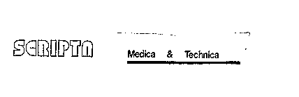 SCRIPTA MEDICA & TECHNICA