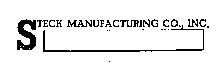 STECK MANUFACTURING CO., INC.