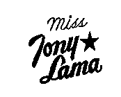 MISS TONY LAMA