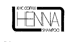 KHC COFFEE HENNA SHAMPOO