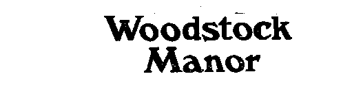 WOODSTOCK MANOR