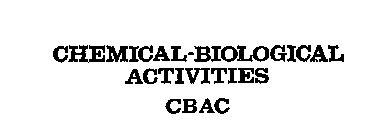 CHEMICAL-BIOLOGICAL ACTIVITIES CBAC