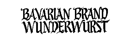 BAVARIAN BRAND WUNDERWURST