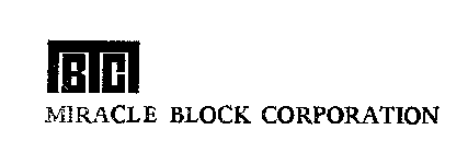 MBC MIRACLE BLOCK CORPORATION