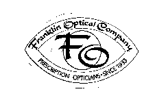 FO FRANKLIN OPTICAL COMPANY PRESCRIPTION OPTICIANS-SINCE 1933