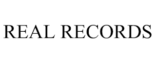 REAL RECORDS