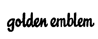 GOLDEN EMBLEM