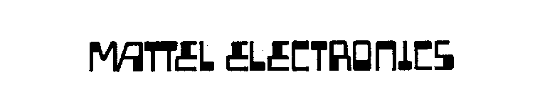 MATTEL ELECTRONICS
