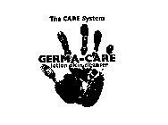 GERMA-CARE THE CARE SYSTEM LOTION SKIN CLEANSER