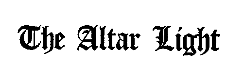 THE ALTAR LIGHT