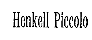 HENKELL PICCOLO