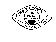 KIRSCH MANN PURE WATER HOME STILL
