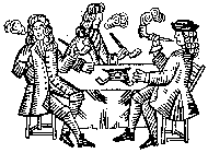 DESIGN OF THREE MEN SMOKING