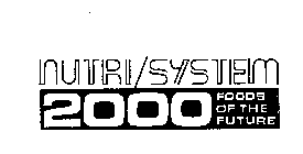 NUTRI/SYSTEM 2000