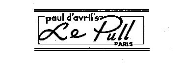 PAUL D'AVRIL'S LE PULL PARIS
