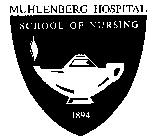 SCHOOL OF NURSING 1894 MUHLENBERG HOSPITAL