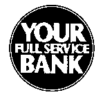 YOUR FULL SERVICE BANK