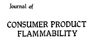 JOURNAL OF CONSUMER PRODUCT FLAMMABILITY