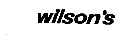 WILSON'S