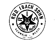 RUD. IBACH SOHN RIS SCHUTZ MARKE SCHWELM-WESTF. SEIT 1794