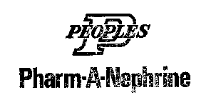 P PEOPLES PHARM-A-NEPHRINE