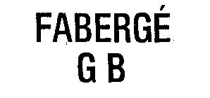 FABERGE GB