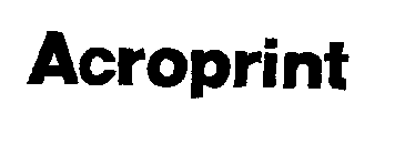 ACROPRINT