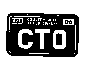 CTO COUNTRY WIDE TRUCK OWNERS USA, CA