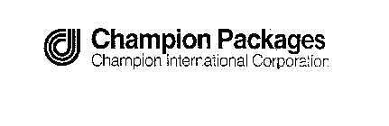 CI CHAMPION PACKAGES CHAMPION INTERNATIONAL CORPORATION