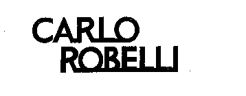 CARLO ROBELLI