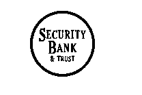 SECURITY BANK & TRUST