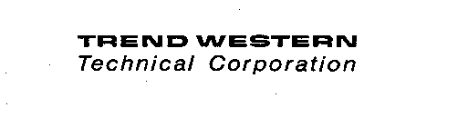 TREND WESTERN TECHNICAL CORPORATION